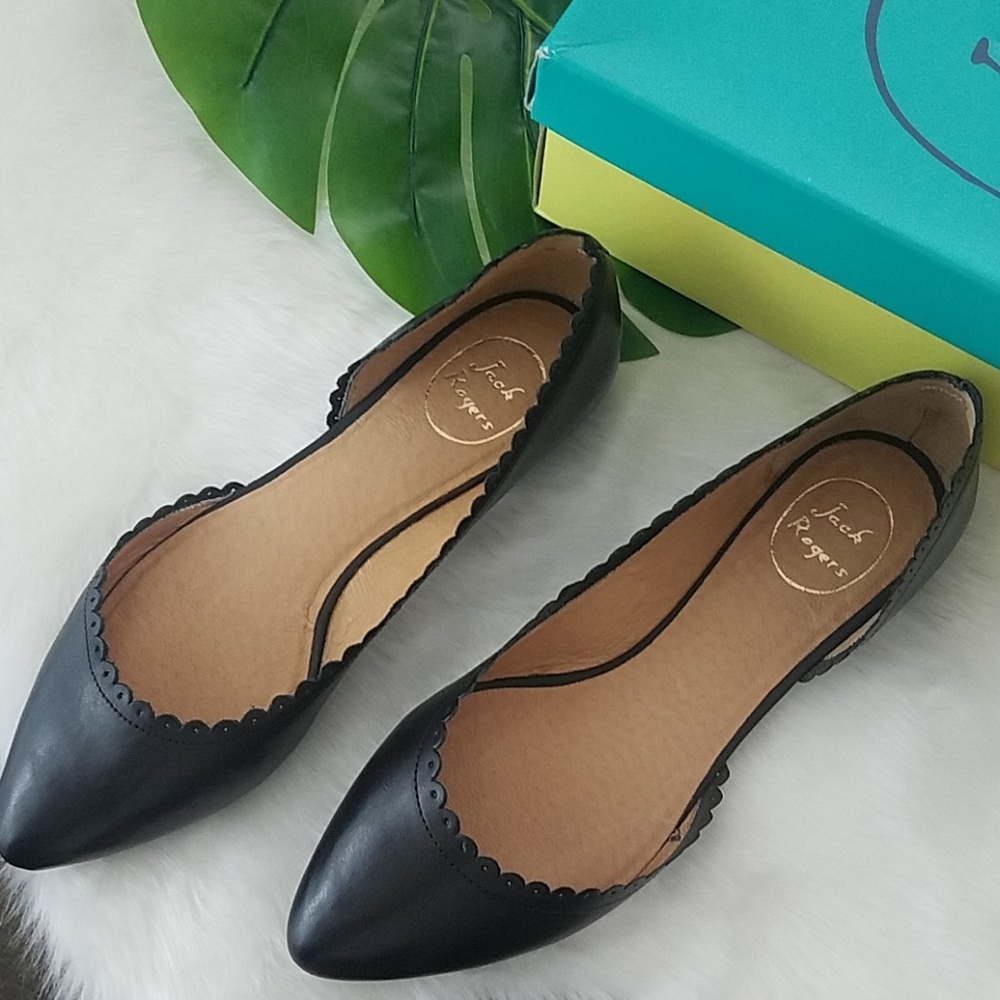 Jack Rogers Leather Flats Size 9.5